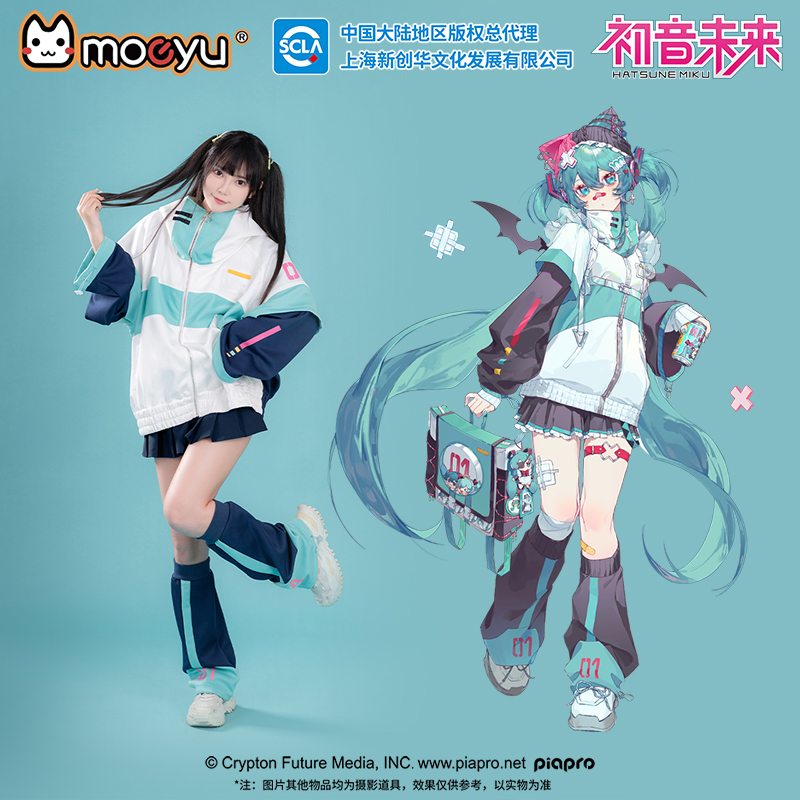 Windbreaker Anime Merchandise - Moeyu Anime Coat for Men Miku