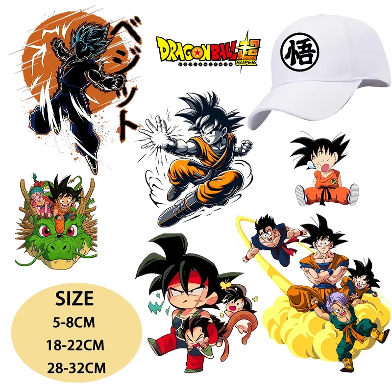 Anime Merchandise Online - Dragons Ball Heat Transfer Stickers T-Shirt