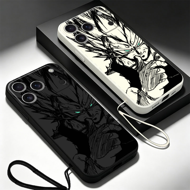 Lanyard Anime Logo - Super Vegeta Dragon Ball Phone Cover