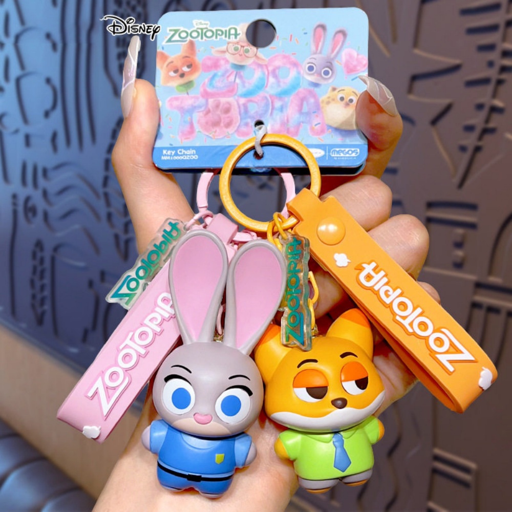 Anime Merchandise Women - Genuine Zootopia Judy Nick Model Figurine