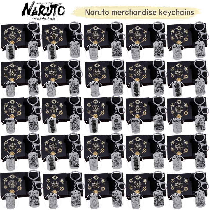Anime Merchandise Naruto - Naruto Anime Merchandise Keychain Uchiha Itachi,