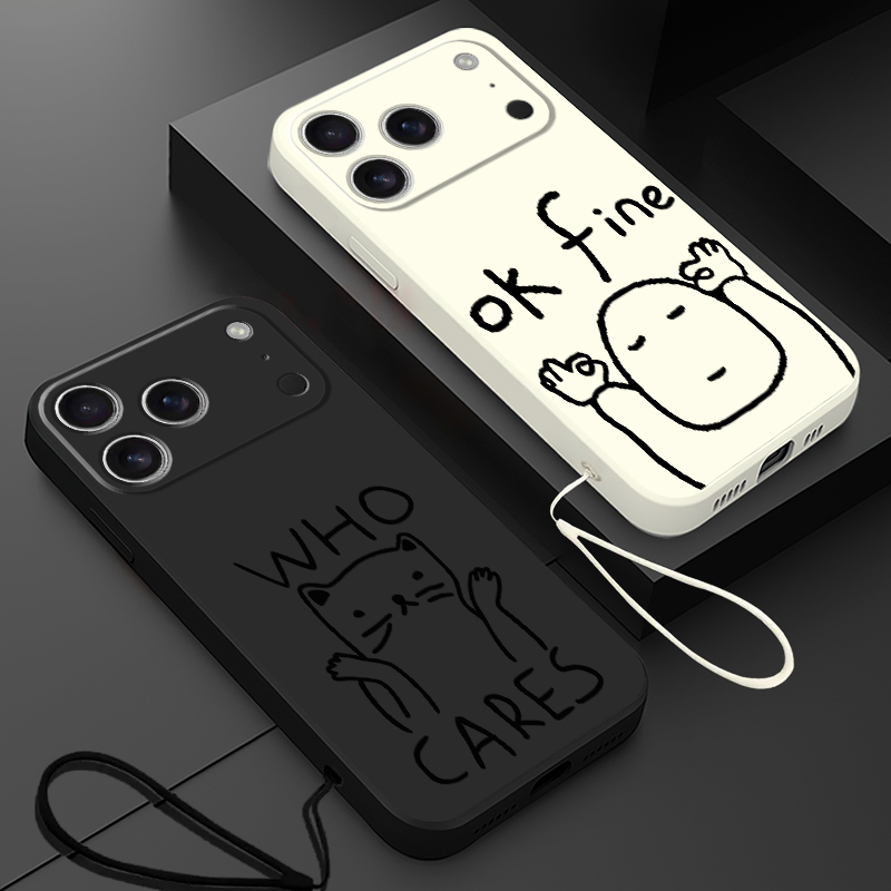 Lanyard Anime Logo - Case for iPhone 16e XS 7