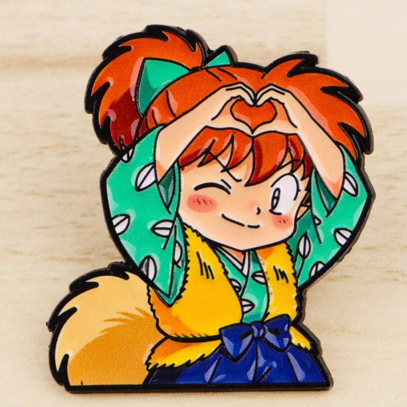 Cute Wolf Ear Fantasy Characte - Enamel Pin Set ulasan dan harga