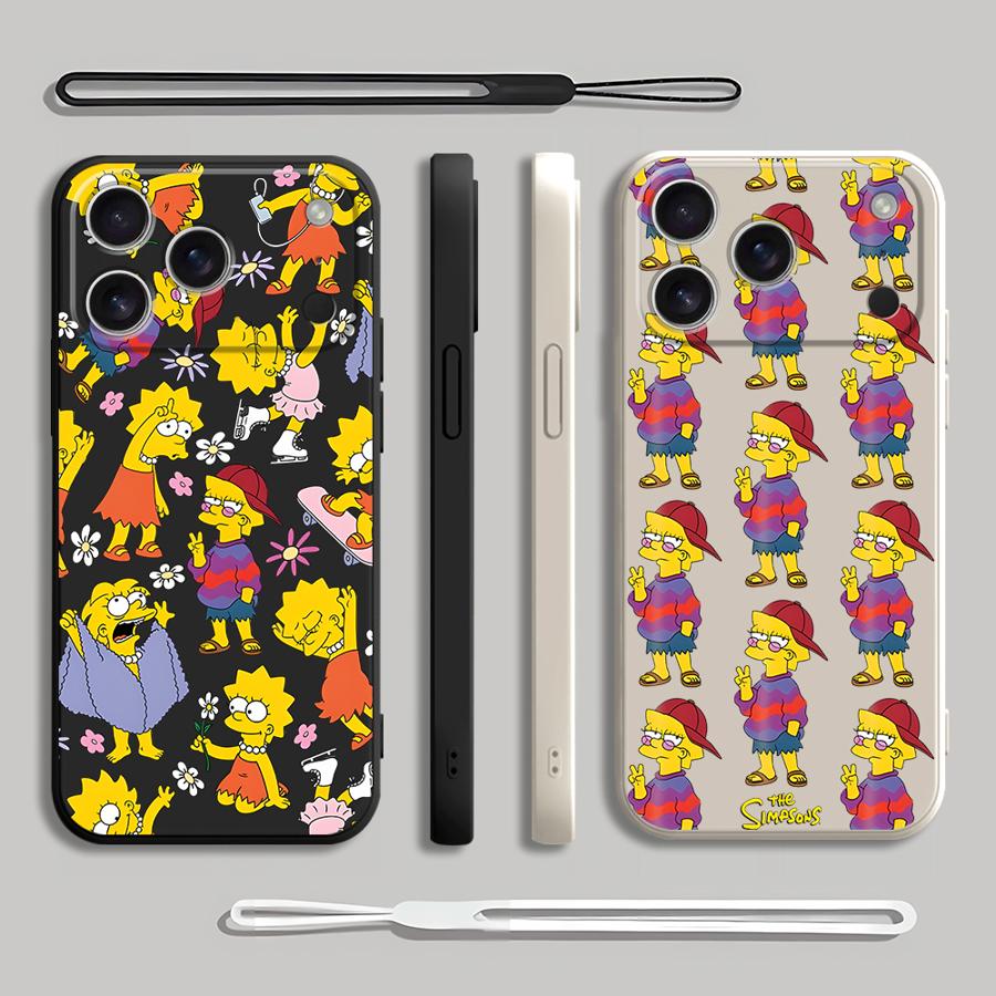 The Simpsons Lisa Case for App - Lanyard Anime Logo ulasan dan harga