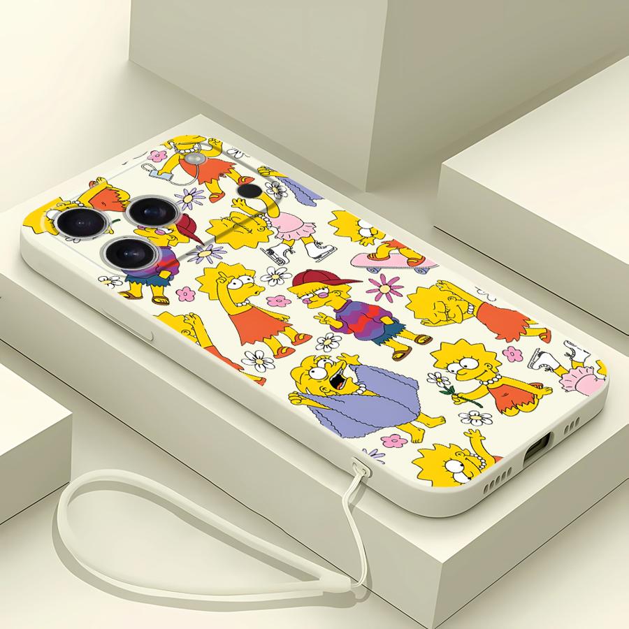 The Simpsons Lisa Case for App - Lanyard Anime Logo ulasan dan harga