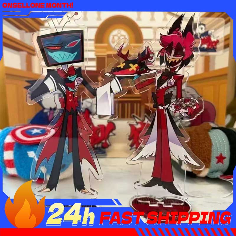 2pcs Hazbin Anime Peripherals  - Merchandise Anime ulasan dan harga