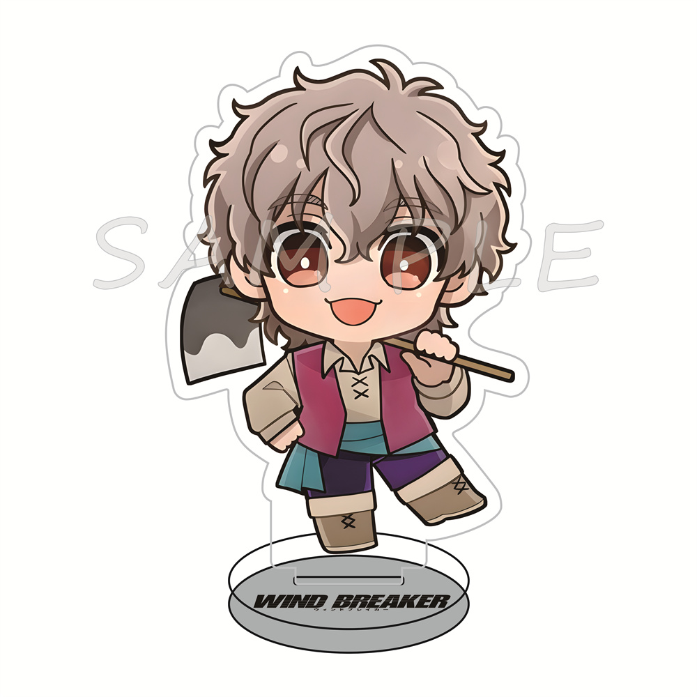 WIND BREAKER 10cm Acrylic Stan - Windbreaker Anime Merchandise ulasan dan harga