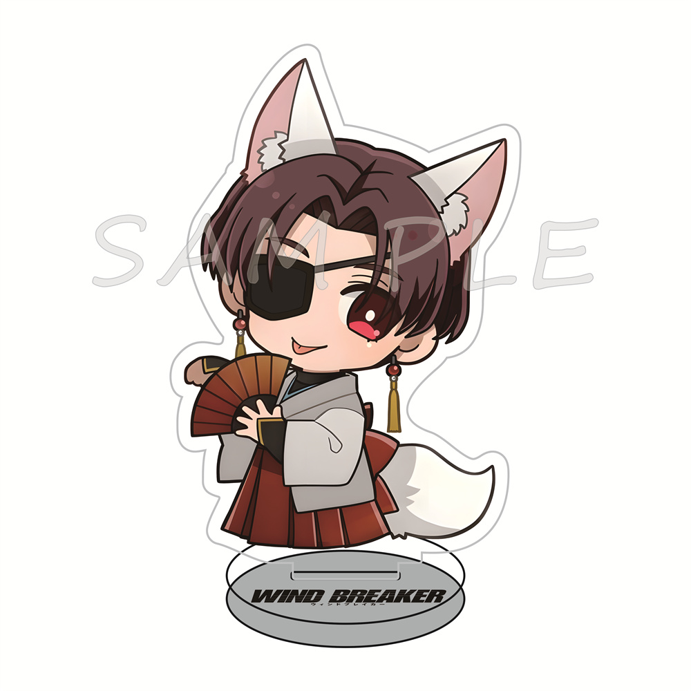 WIND BREAKER 10cm Acrylic Stan - Windbreaker Anime Merchandise ulasan dan harga