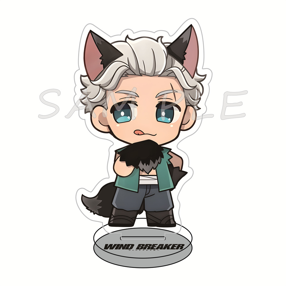 WIND BREAKER 10cm Acrylic Stan - Windbreaker Anime Merchandise ulasan dan harga