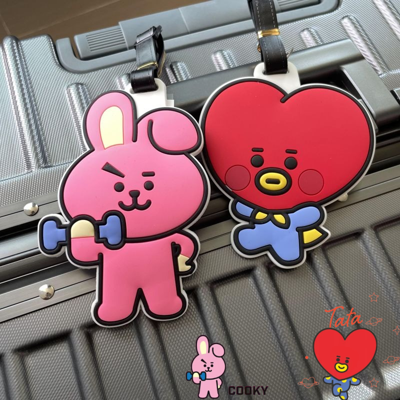 BT21 cartoon cute keychain Kaw - Anime Merchandise Online ulasan dan harga