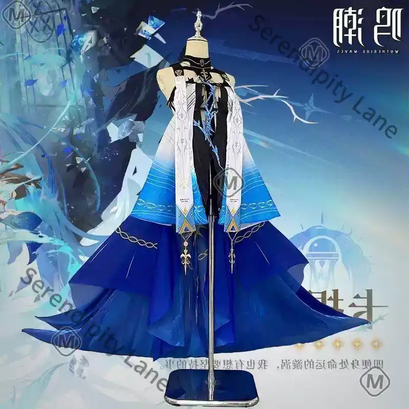 Wuthering Waves Cosplay Outfit - Anime Merchandise Women ulasan dan harga