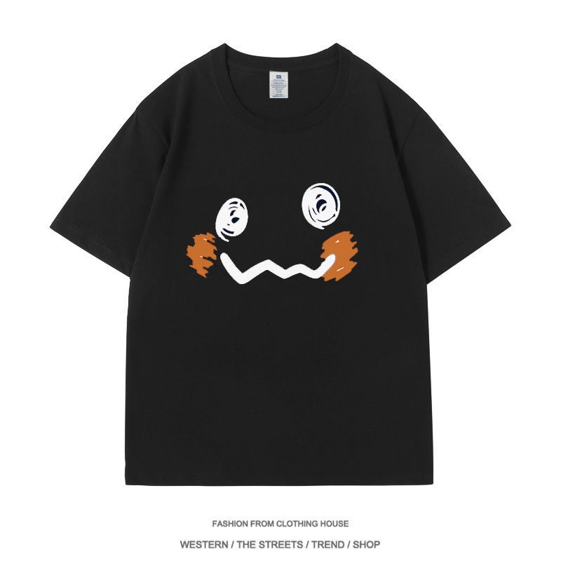 Miki Q Collaboration T-shirt,  - Anime Merchandise For Men ulasan dan harga