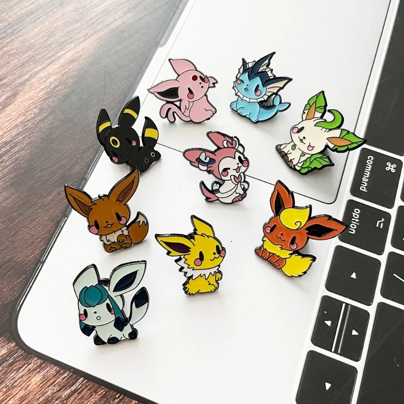 Hot 9 Pcs Anime Elf Brooch Set - Enamel Pin Set ulasan dan harga