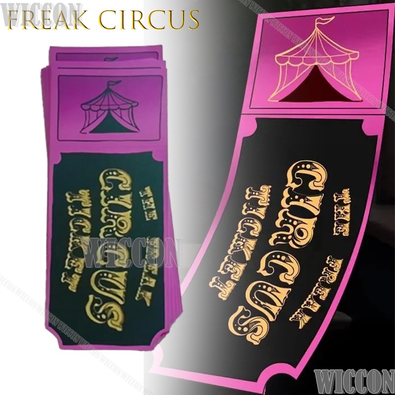 Freak Circus Ticket Card Red G - Anime Merchandise Women ulasan dan harga