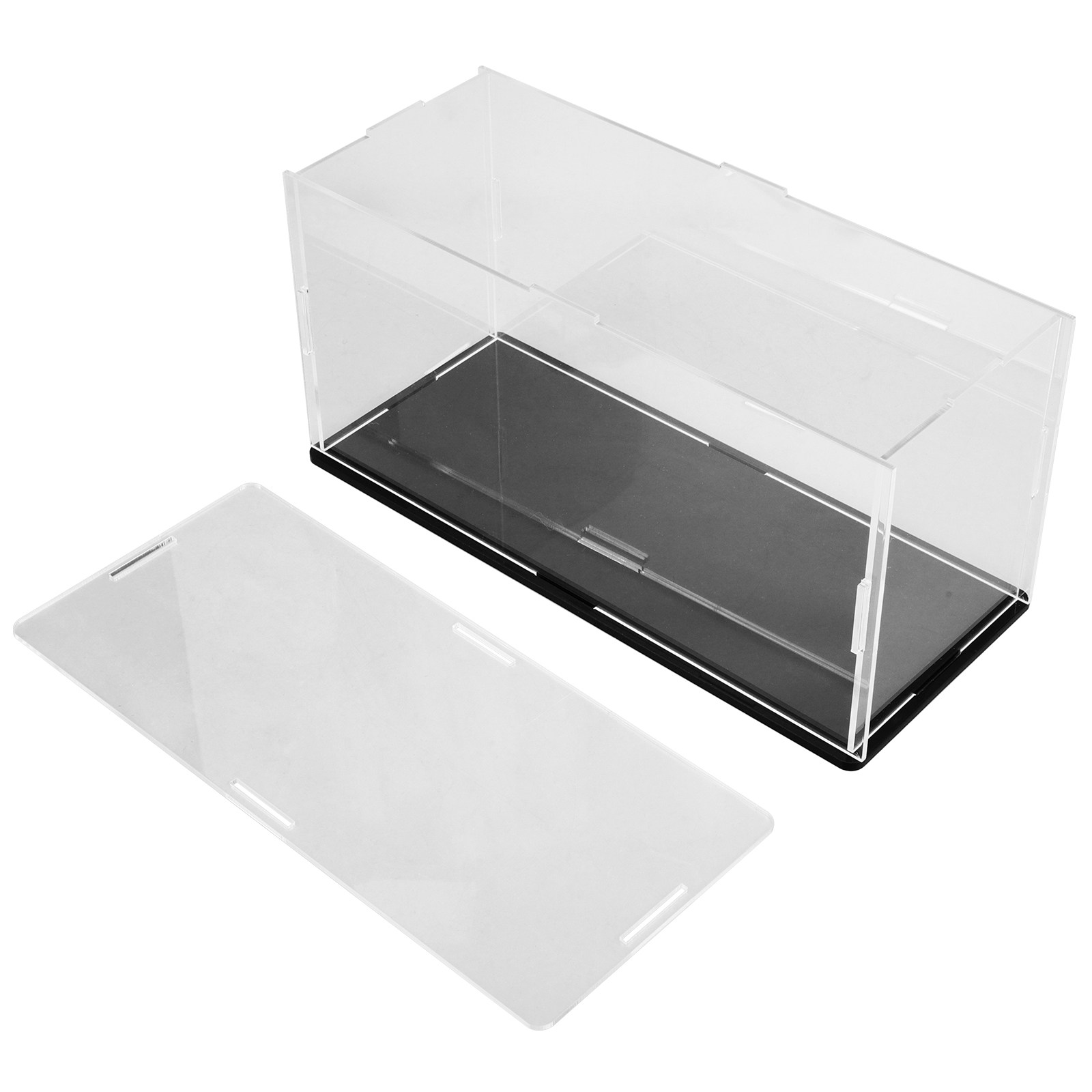 Dust-Proof Clear Acrylic Displ - Figure Display Box ulasan dan harga