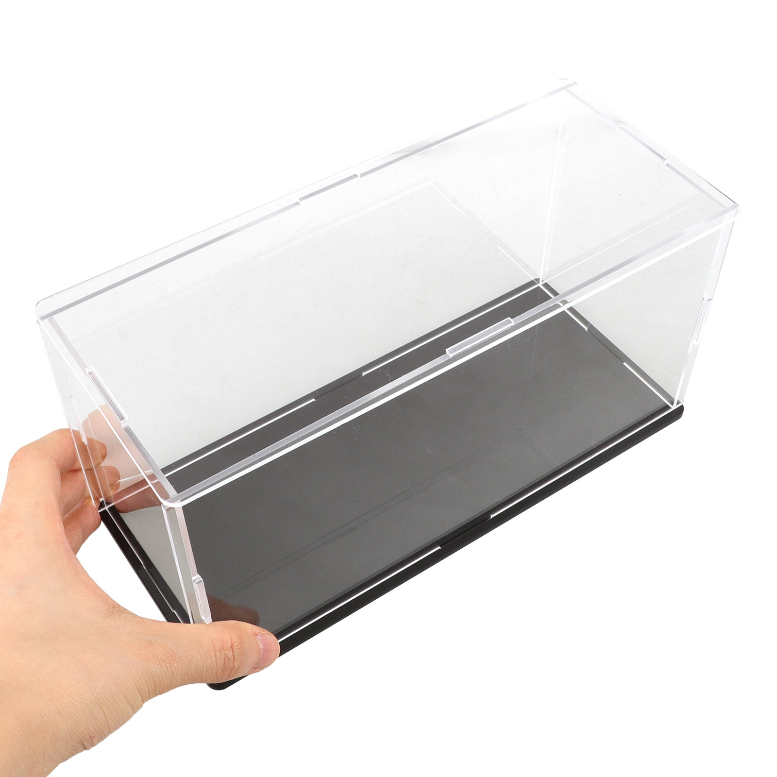 Dust-Proof Clear Acrylic Displ - Figure Display Box ulasan dan harga
