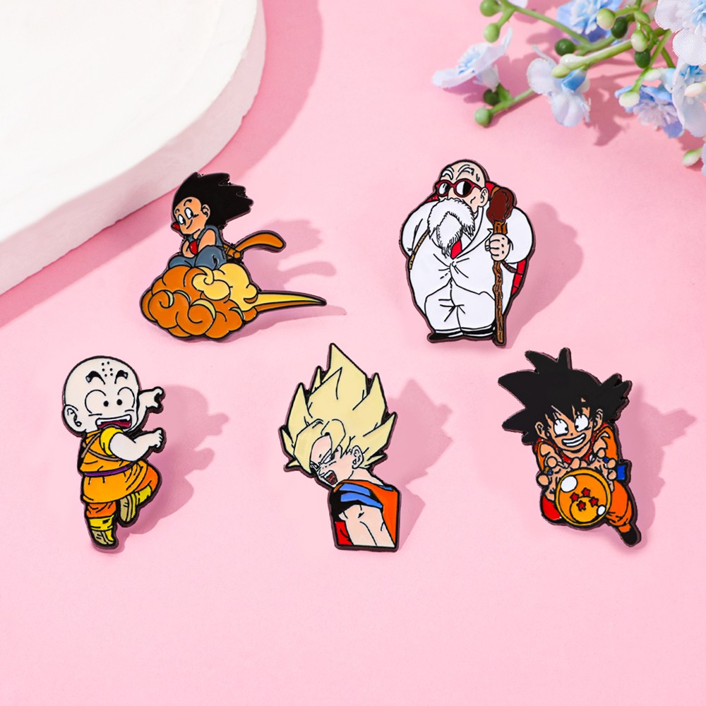 5 Pcs Classic Popular Anime Br - Enamel Pin Set ulasan dan harga