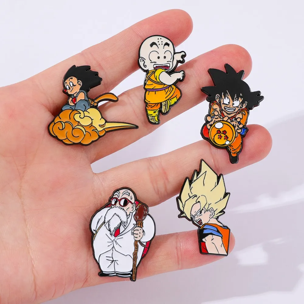 5 Pcs Classic Popular Anime Br - Enamel Pin Set ulasan dan harga