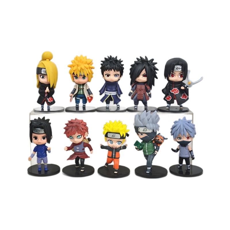 Naruto figurines, toy figures, - Anime Merchandise Naruto ulasan dan harga