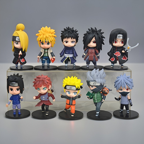 Naruto figurines, toy figures, - Anime Merchandise Naruto ulasan dan harga