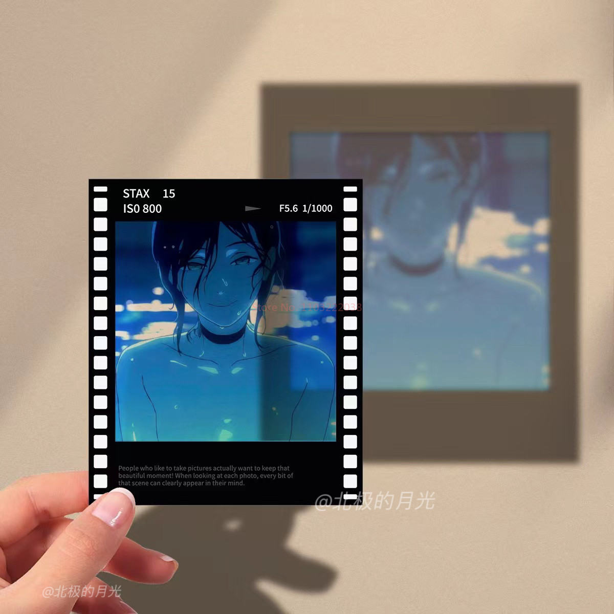 Chainsaw Man Reze Arc Polaroid - Anime Merchandise For Men ulasan dan harga