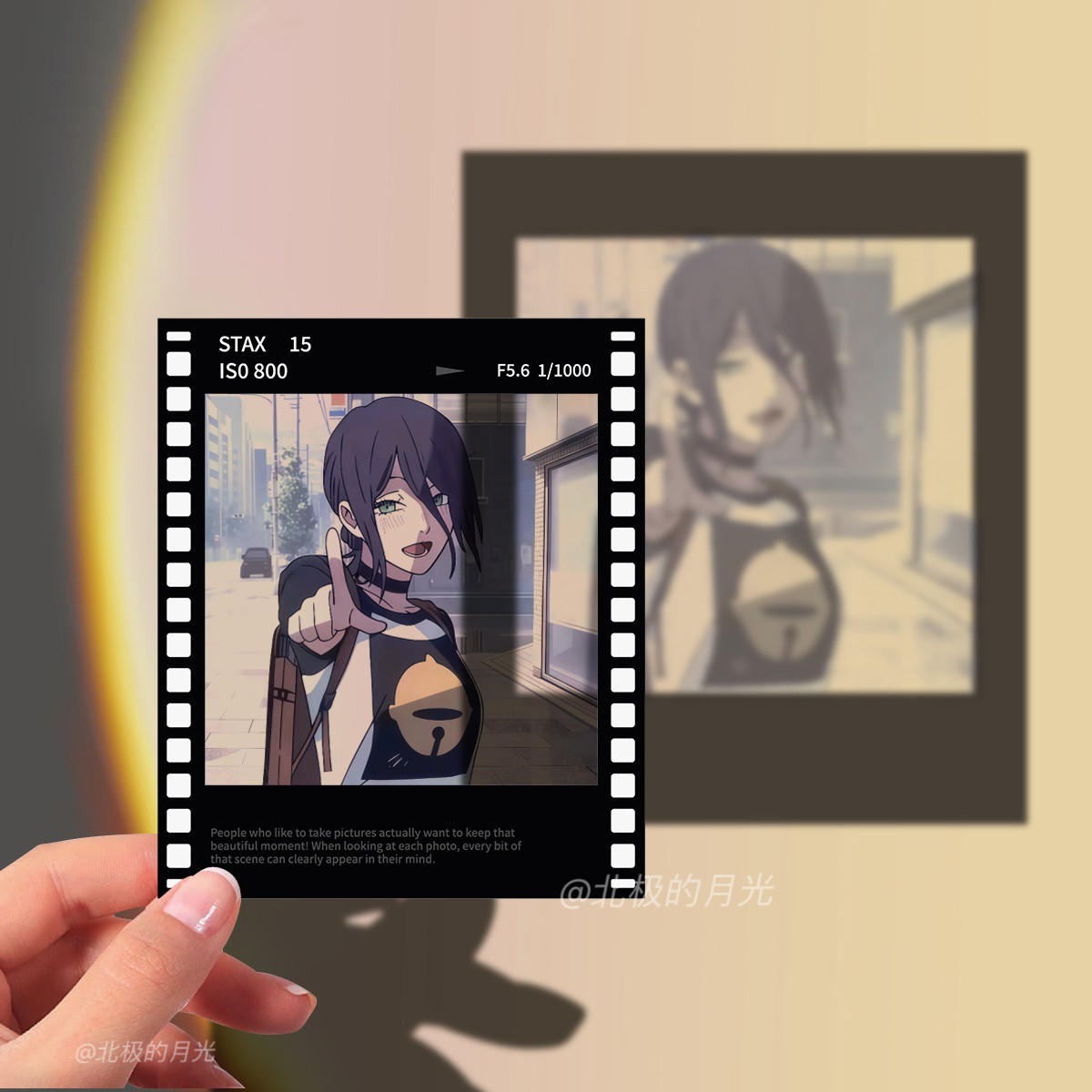 Chainsaw Man Reze Arc Polaroid - Anime Merchandise For Men ulasan dan harga