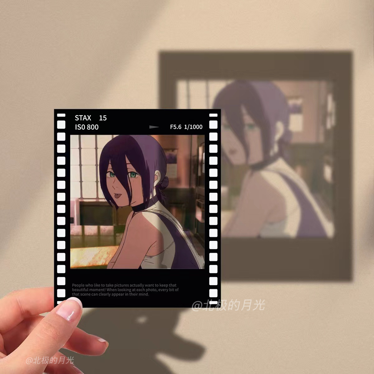 Chainsaw Man Reze Arc Polaroid - Anime Merchandise For Men ulasan dan harga