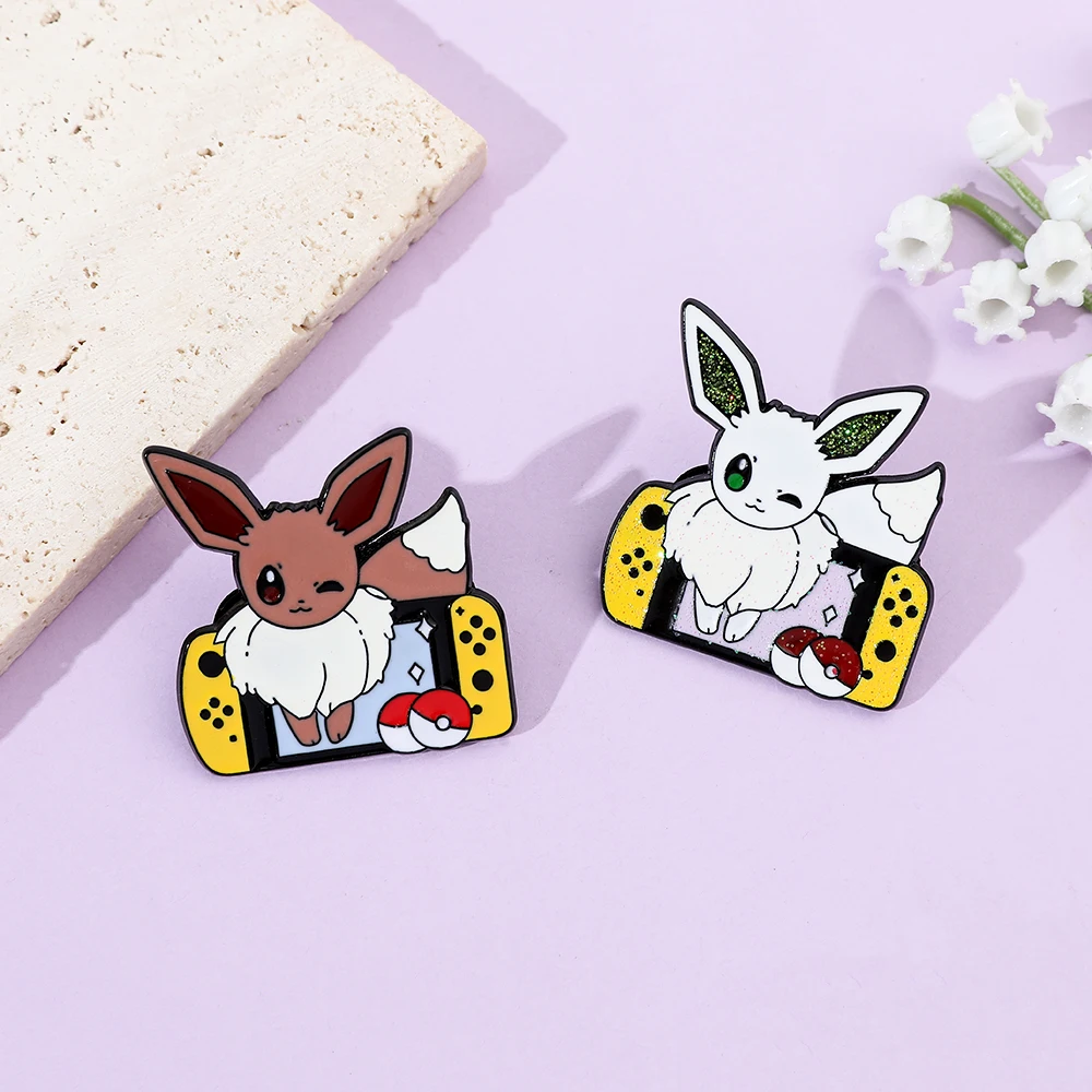 2 Pcs Anime Elf Cartoon Brooch - Enamel Pin Set ulasan dan harga
