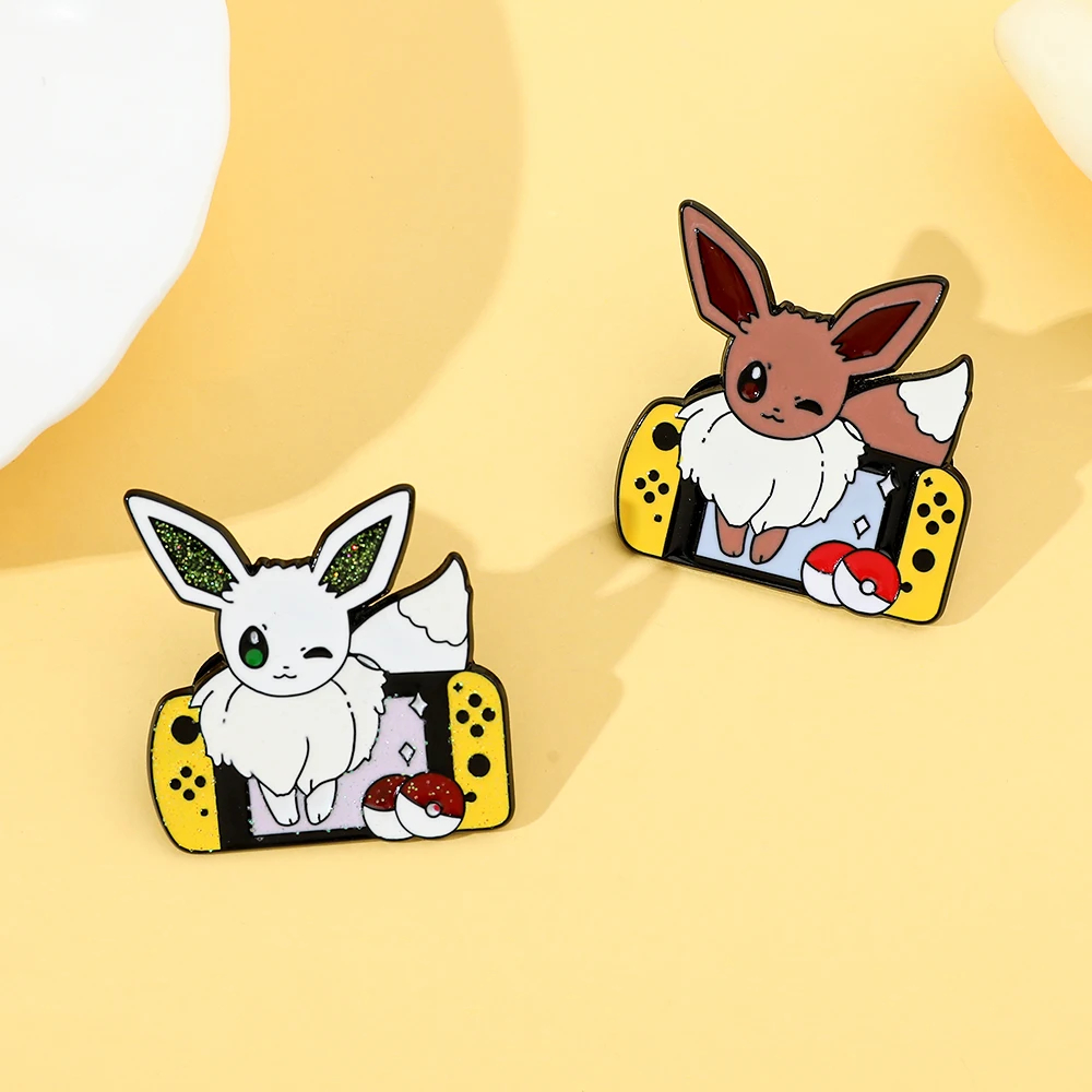 2 Pcs Anime Elf Cartoon Brooch - Enamel Pin Set ulasan dan harga