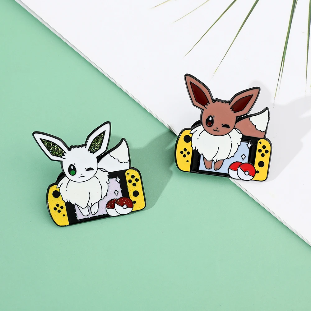2 Pcs Anime Elf Cartoon Brooch - Enamel Pin Set ulasan dan harga