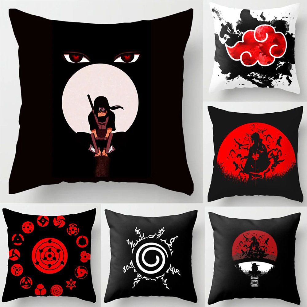 Anime Naruto Printed Pillow Ca - Rare Anime Merchandise ulasan dan harga