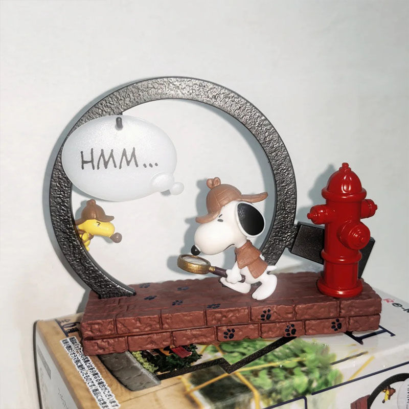 Rement Peanuts Snoopy Frame Ar - Figure Display Box ulasan dan harga