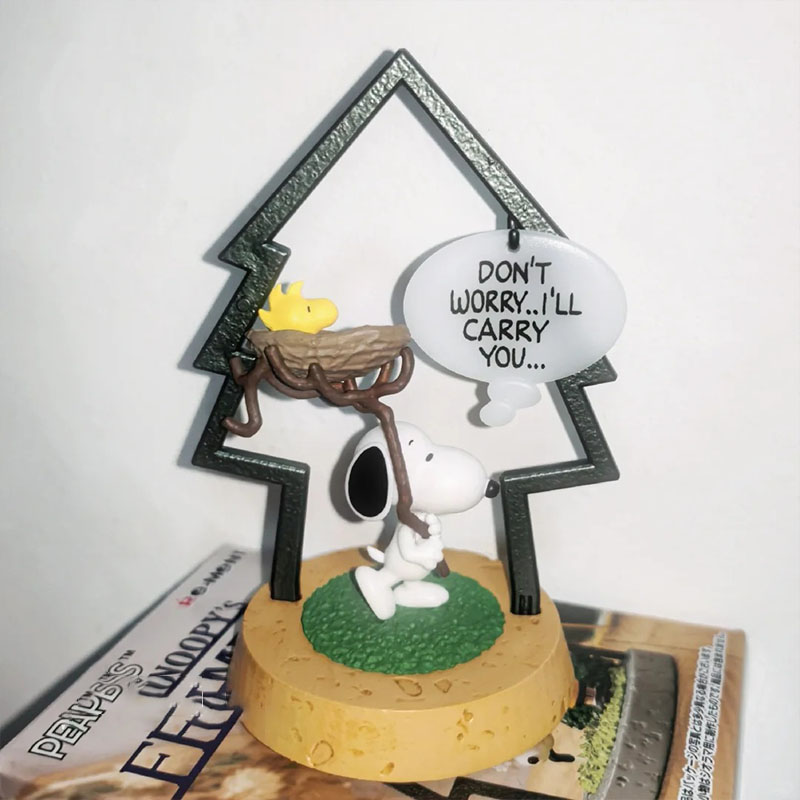 Rement Peanuts Snoopy Frame Ar - Figure Display Box ulasan dan harga
