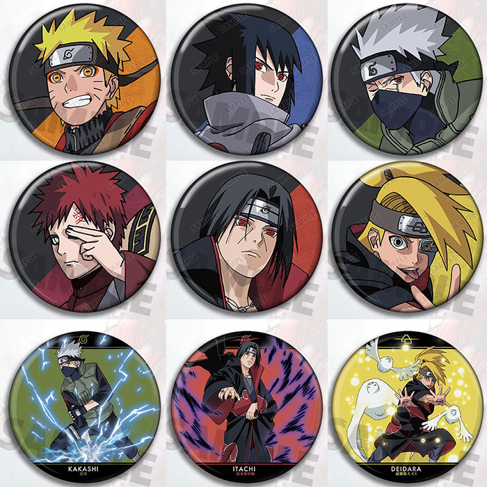 Naruto Anime Badge Pin Set Kak - Anime Merchandise Naruto ulasan dan harga