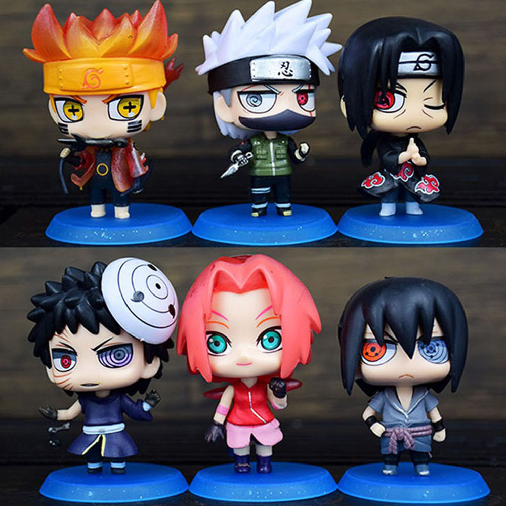 Hot 6pcs/set Naruto Shippuden  - Rare Anime Merchandise ulasan dan harga