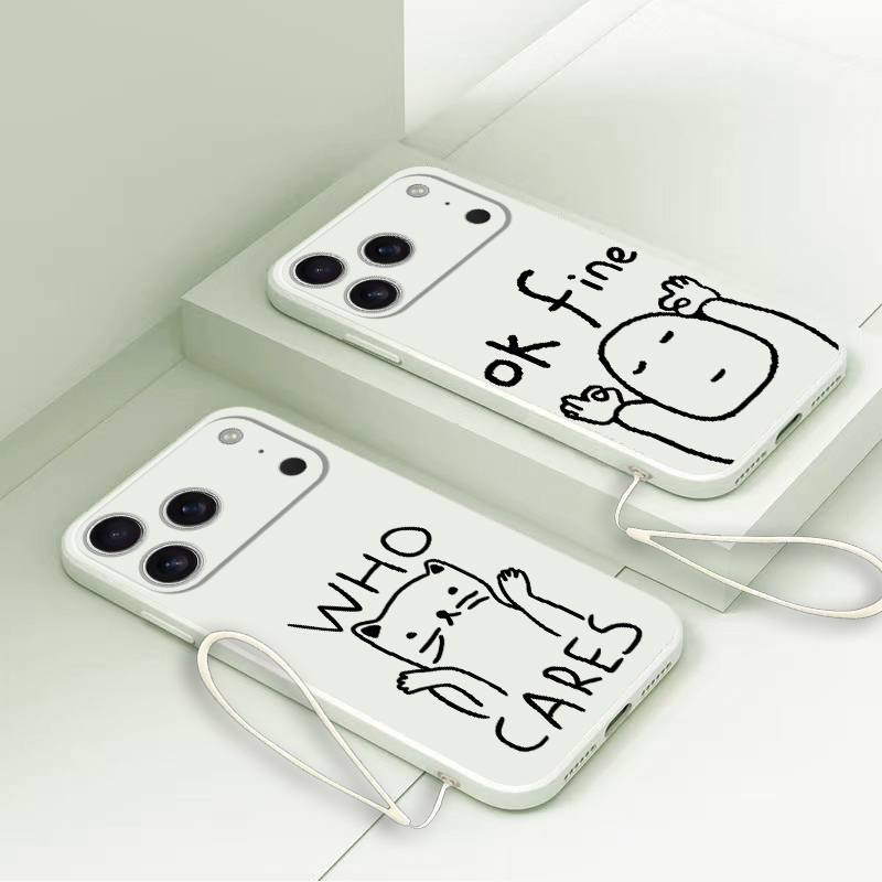 Case for iPhone 16e XS 7 8 17  - Lanyard Anime Logo ulasan dan harga