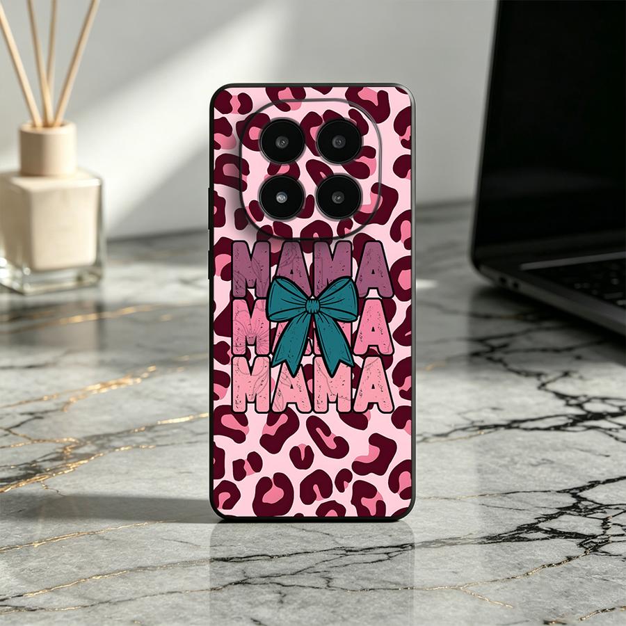 Pink Leopard Print Mom Phone C - Lanyard Anime Logo ulasan dan harga
