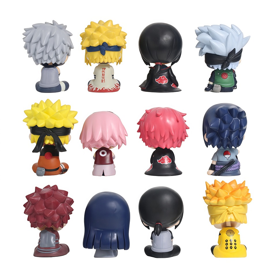 12Pcs Naruto Shippuden Anime Q - Rare Anime Merchandise ulasan dan harga